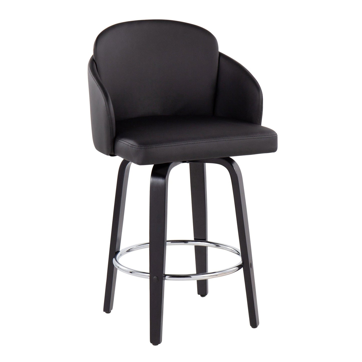 Majestic Office Furniture 26" Fixed-Height Counter Stool - Set of 2