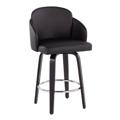 Majestic Office Furniture 26" Fixed-Height Counter Stool - Set of 2