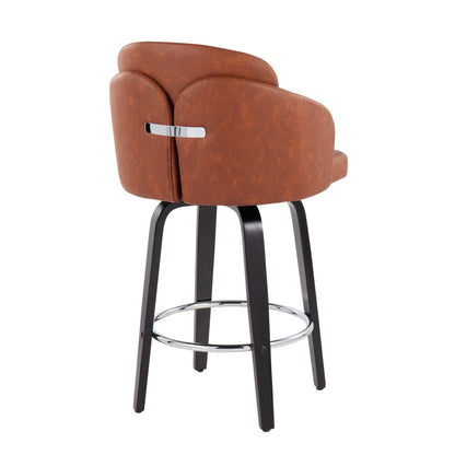 Majestic Office Furniture 26" Fixed-Height Counter Stool - Set of 2