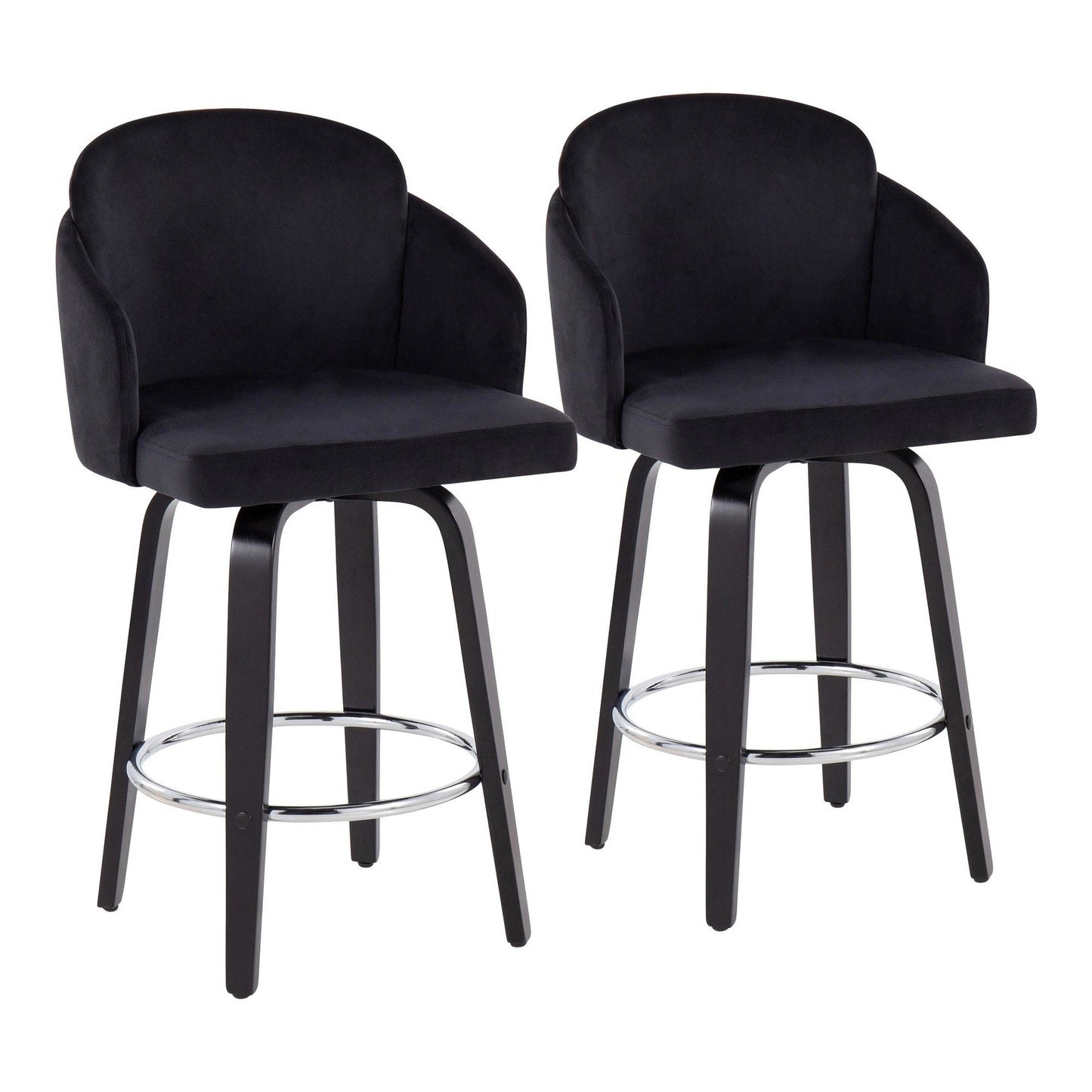 Majestic Office Furniture 26" Fixed-Height Counter Stool - Set of 2
