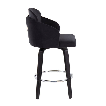 Majestic Office Furniture 26" Fixed-Height Counter Stool - Set of 2