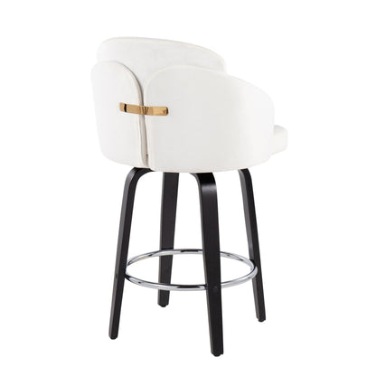 Majestic Office Furniture 26" Fixed-Height Counter Stool - Set of 2