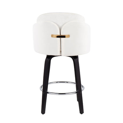 Majestic Office Furniture 26" Fixed-Height Counter Stool - Set of 2