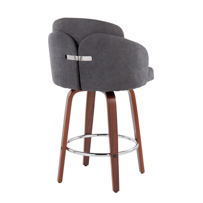 Majestic Office Furniture 26" Fixed-Height Counter Stool - Set of 2