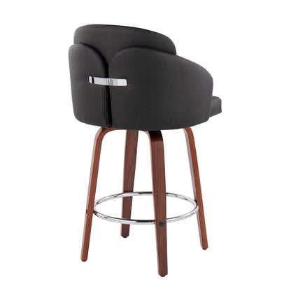 Majestic Office Furniture 26" Fixed-Height Counter Stool - Set of 2