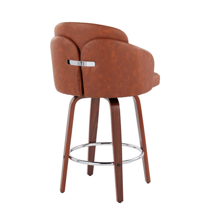 Majestic Office Furniture 26" Fixed-Height Counter Stool - Set of 2