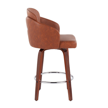 Majestic Office Furniture 26" Fixed-Height Counter Stool - Set of 2