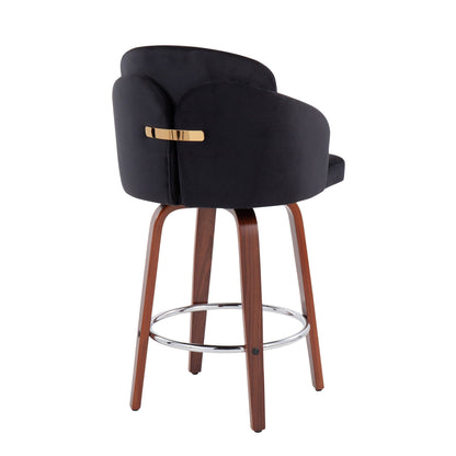 Majestic Office Furniture 26" Fixed-Height Counter Stool - Set of 2
