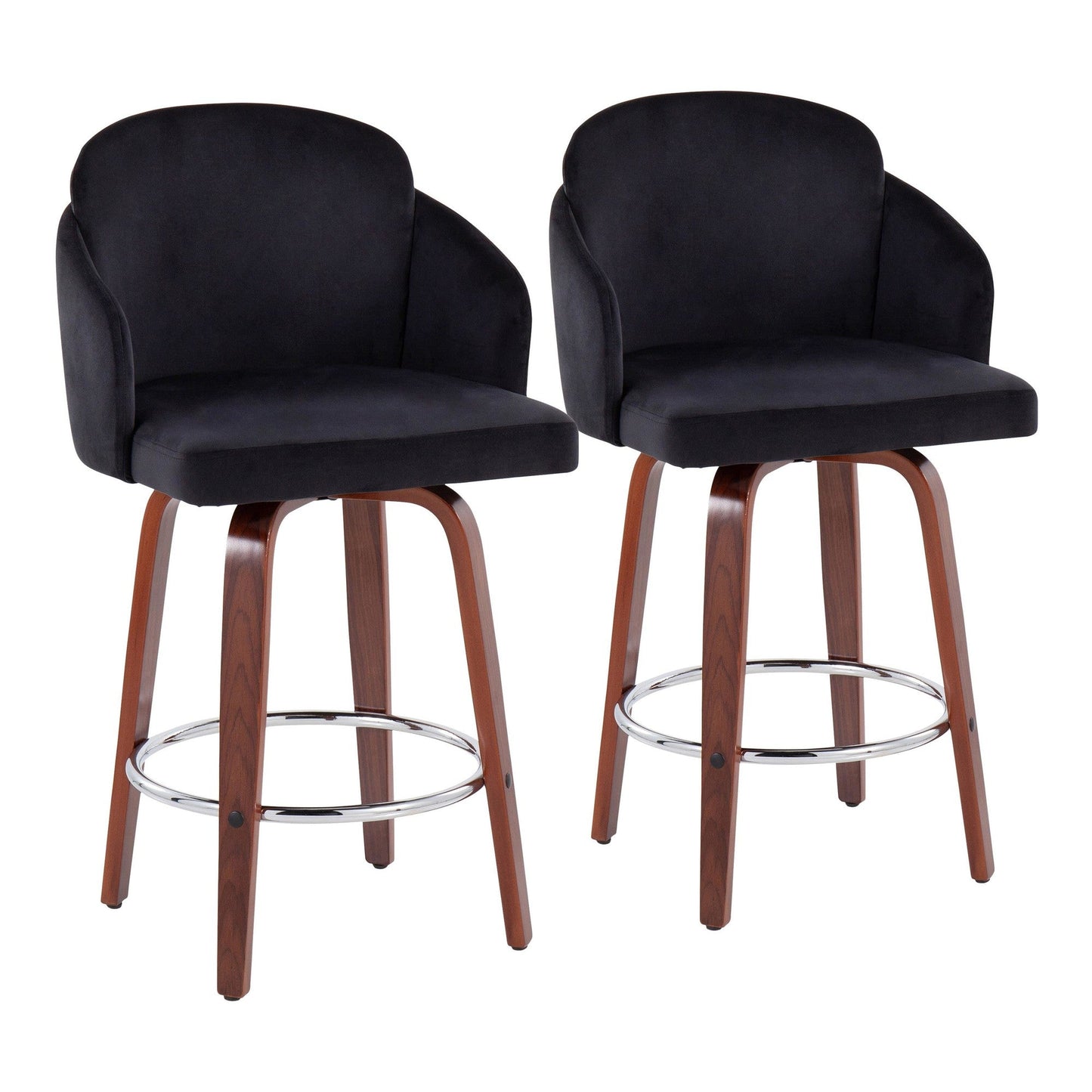 Majestic Office Furniture 26" Fixed-Height Counter Stool - Set of 2