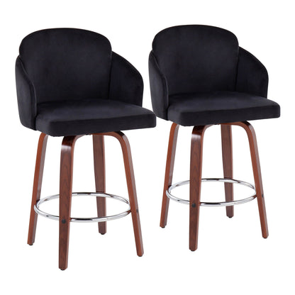 Majestic Office Furniture 26" Fixed-Height Counter Stool - Set of 2