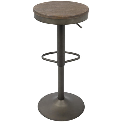 Majestic Office Furniture Adjustable Barstool - Set of 2