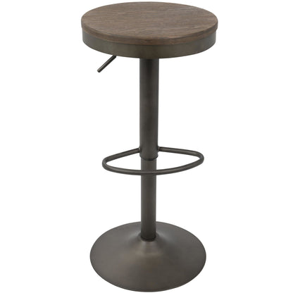 Majestic Office Furniture Adjustable Barstool - Set of 2