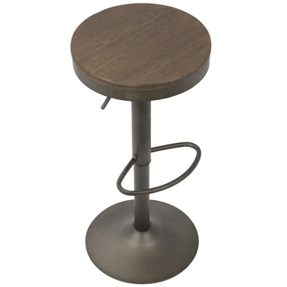 Majestic Office Furniture Adjustable Barstool - Set of 2