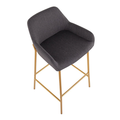 Majestic Office Furniture 30" Fixed-Height Barstool - Set of 2
