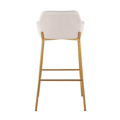 Majestic Office Furniture 30" Fixed-Height Barstool - Set of 2