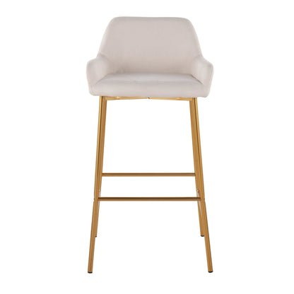 Majestic Office Furniture 30" Fixed-Height Barstool - Set of 2