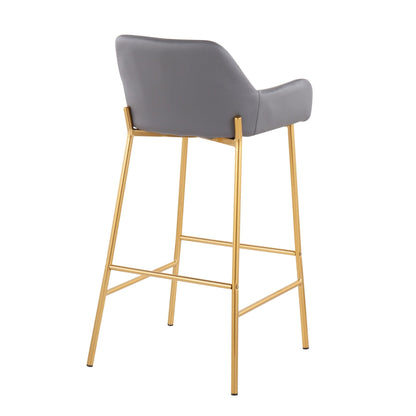 Majestic Office Furniture 30" Fixed-Height Barstool - Set of 2