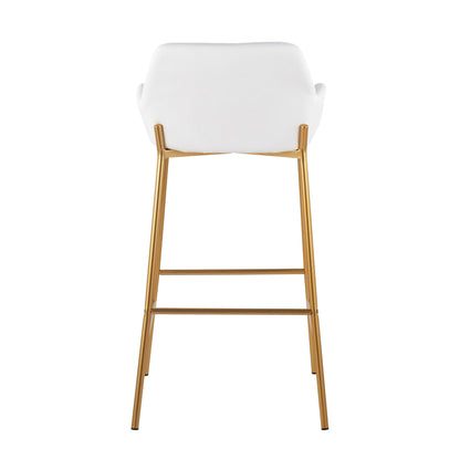 Majestic Office Furniture 30" Fixed-Height Barstool - Set of 2