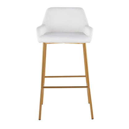 Majestic Office Furniture 30" Fixed-Height Barstool - Set of 2
