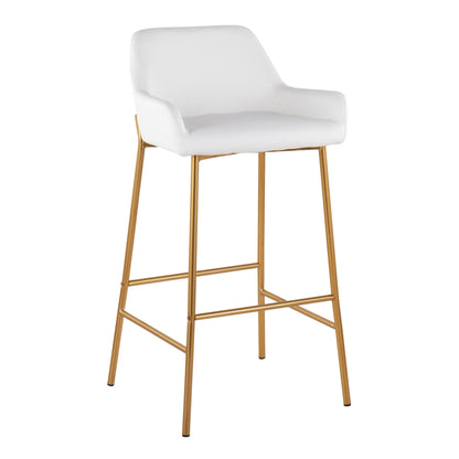 Majestic Office Furniture 30" Fixed-Height Barstool - Set of 2