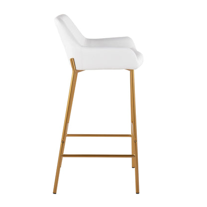 Majestic Office Furniture 30" Fixed-Height Barstool - Set of 2