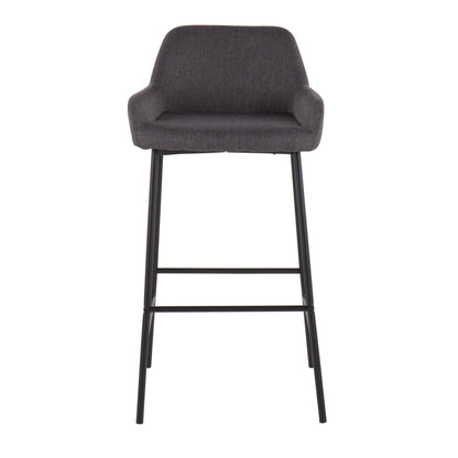 Majestic Office Furniture 30" Fixed-Height Barstool - Set of 2