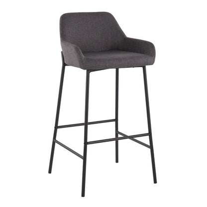 Majestic Office Furniture 30" Fixed-Height Barstool - Set of 2