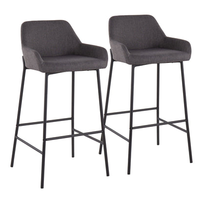 Majestic Office Furniture 30" Fixed-Height Barstool - Set of 2