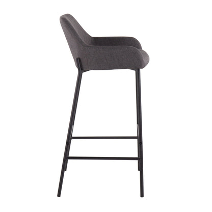 Majestic Office Furniture 30" Fixed-Height Barstool - Set of 2