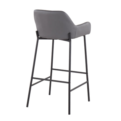 Majestic Office Furniture 30" Fixed-Height Barstool - Set of 2