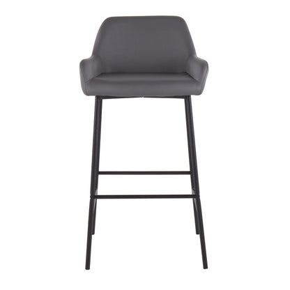 Majestic Office Furniture 30" Fixed-Height Barstool - Set of 2