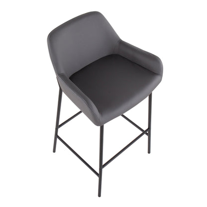 Majestic Office Furniture 30" Fixed-Height Barstool - Set of 2