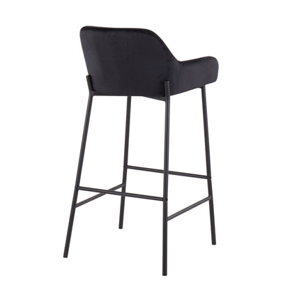 Majestic Office Furniture 30" Fixed-Height Barstool - Set of 2
