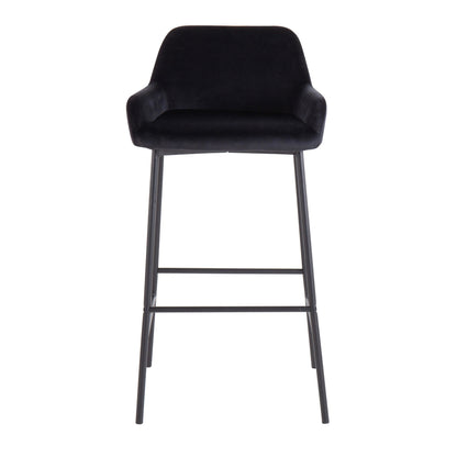 Majestic Office Furniture 30" Fixed-Height Barstool - Set of 2
