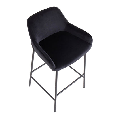Majestic Office Furniture 30" Fixed-Height Barstool - Set of 2