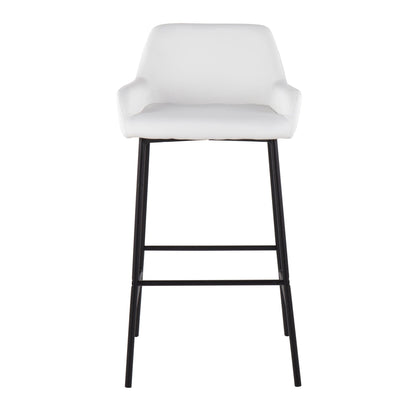 Majestic Office Furniture 30" Fixed-Height Barstool - Set of 2