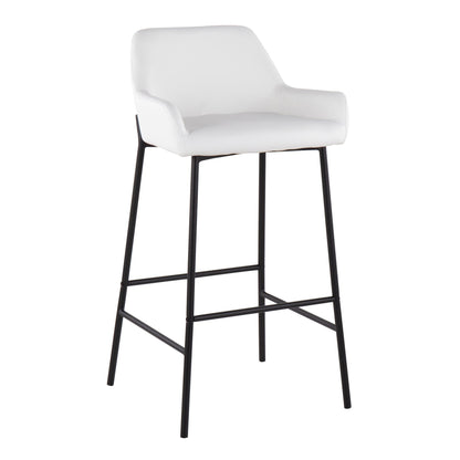 Majestic Office Furniture 30" Fixed-Height Barstool - Set of 2