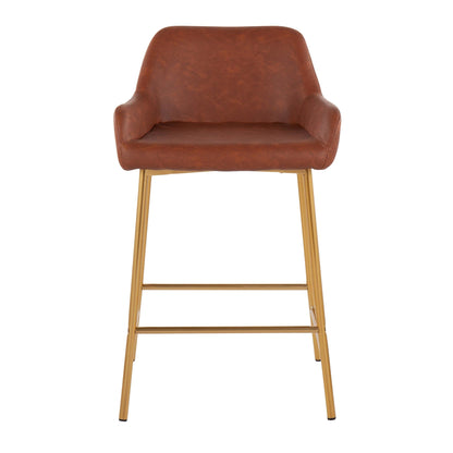 Majestic Office Furniture 24" Fixed-Height Counter Stool - Set of 2