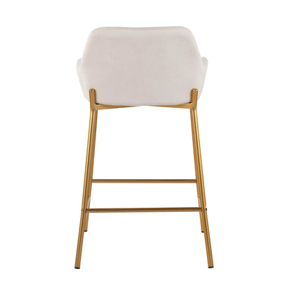 Majestic Office Furniture 24" Fixed-Height Counter Stool - Set of 2