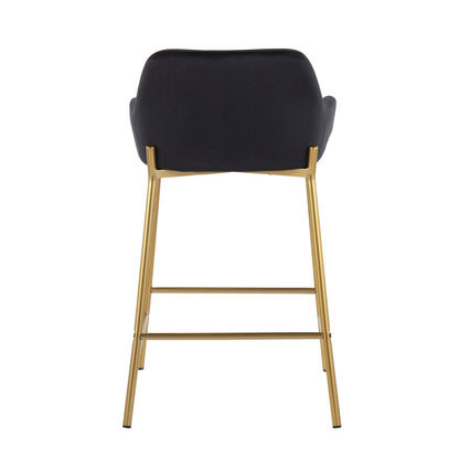 Majestic Office Furniture 24" Fixed-Height Counter Stool - Set of 2