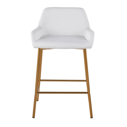 Majestic Office Furniture 24" Fixed-Height Counter Stool - Set of 2