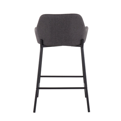Majestic Office Furniture 24" Fixed-Height Counter Stool - Set of 2