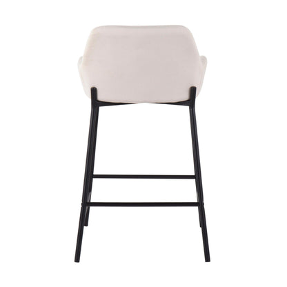 Majestic Office Furniture 24" Fixed-Height Counter Stool - Set of 2
