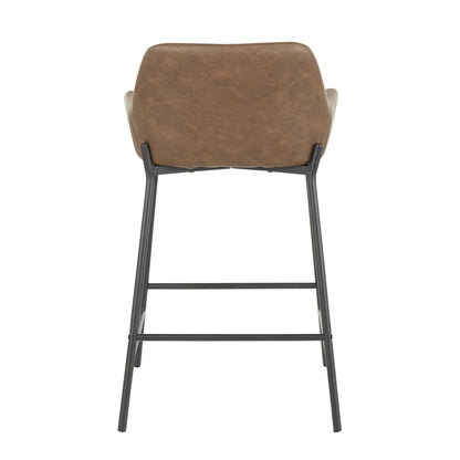 Majestic Office Furniture 24" Fixed-Height Counter Stool - Set of 2