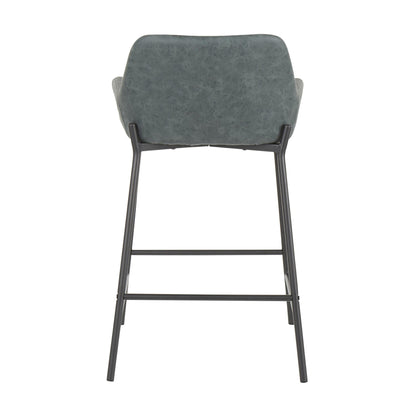Majestic Office Furniture 24" Fixed-Height Counter Stool - Set of 2