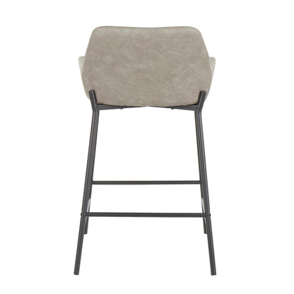 Majestic Office Furniture 24" Fixed-Height Counter Stool - Set of 2