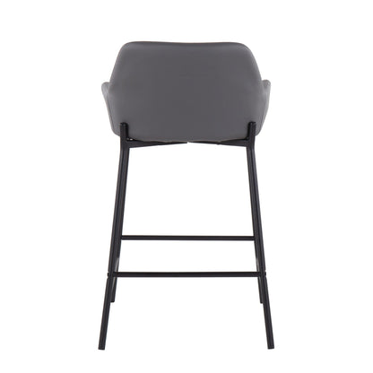 Majestic Office Furniture 24" Fixed-Height Counter Stool - Set of 2