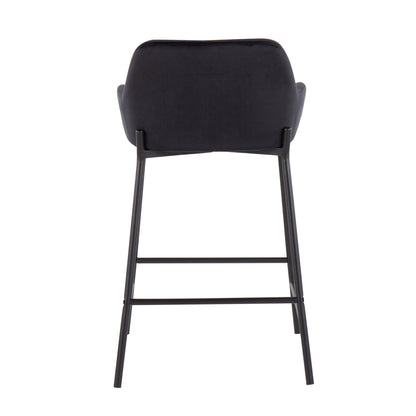 Majestic Office Furniture 24" Fixed-Height Counter Stool - Set of 2