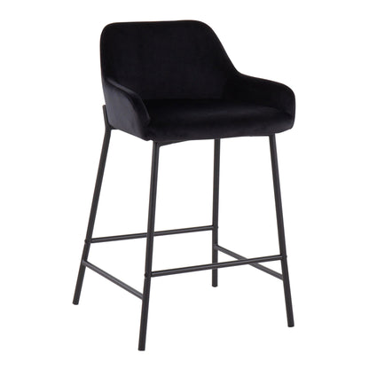 Majestic Office Furniture 24" Fixed-Height Counter Stool - Set of 2