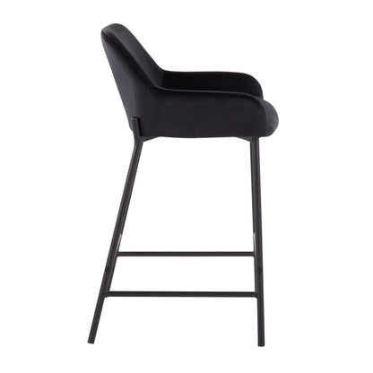Majestic Office Furniture 24" Fixed-Height Counter Stool - Set of 2